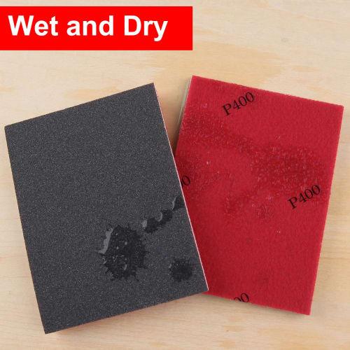 LEONTOOL 20-Piece Sanding Sponge Set, Ultra-Fine Sponge Pads for Sanding, Sandpaper, 400, 600, 1000, 2000, and 3000 Grit, 75 X 100mm, Polishing Tool,