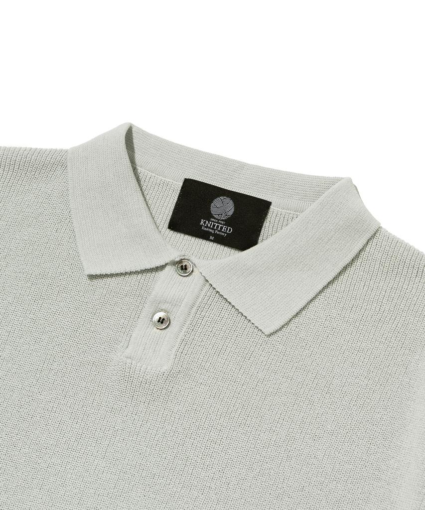 KNITTED Coolever Pk Short Sleeve Knit Tee Pure Green