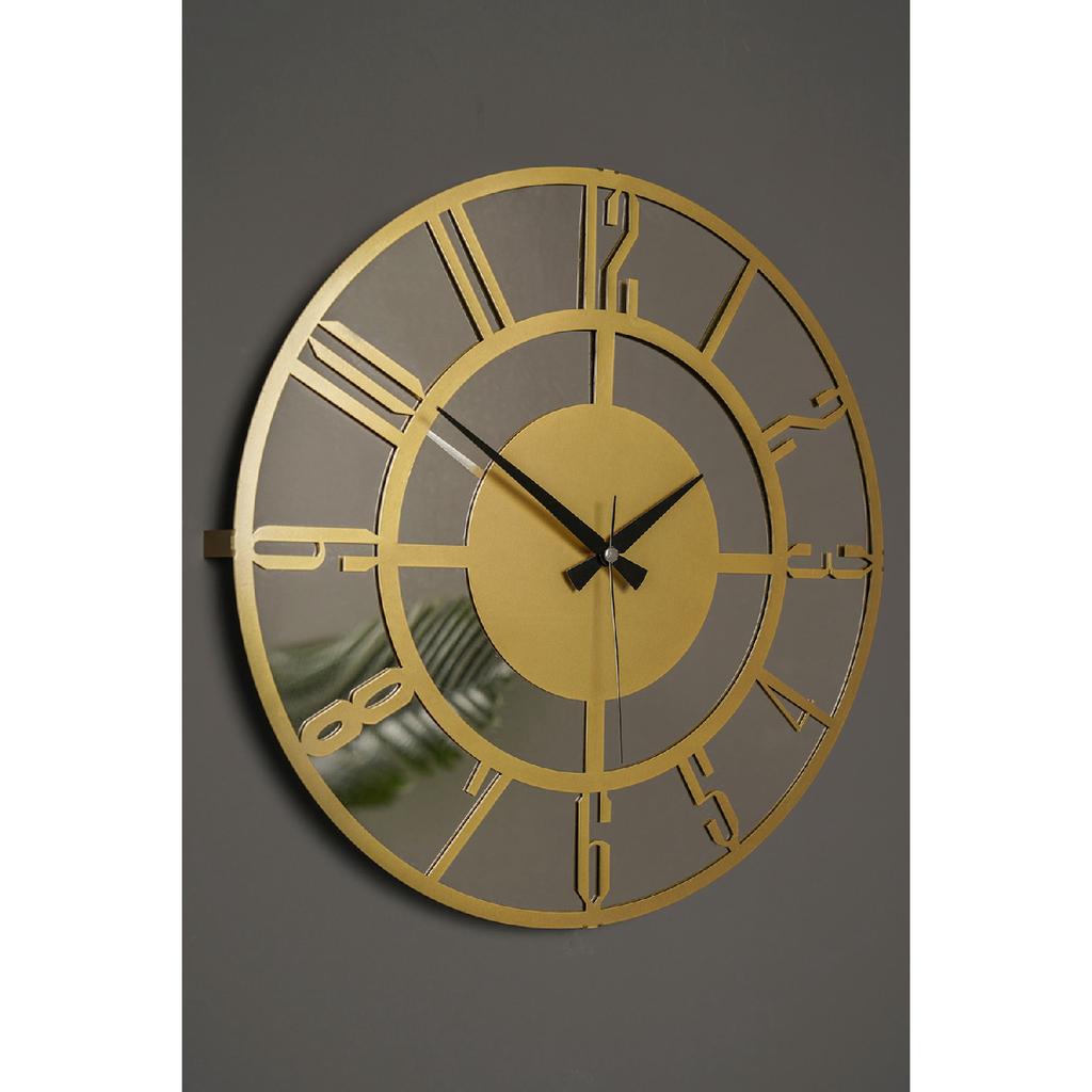 Muyika Bunnela Metall Schwarze Wanduhr 50x50cm Mds-50