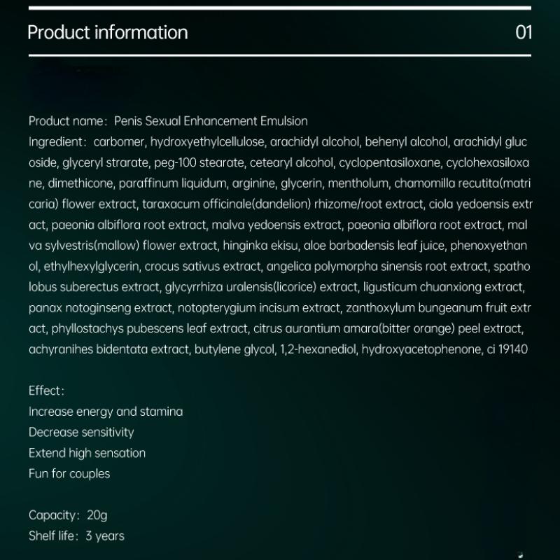 Penis Enlargement Growth Massage Enlargement Cream Man Big Dick Enlargment Cock Erection Enhance Men Health Care Oil