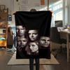 Vampire TV Characters Print Flannel Blanket,High Quality Comfortable for All Seasons,Home Decor,Warmth and Comfort,Perfect for Christmas Gifts