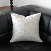Elegant Floral Pillow Art Style Decor Cushion Cover Pillow Case Anti-Dustmite Invisible Zipper Silky Plush Cushion