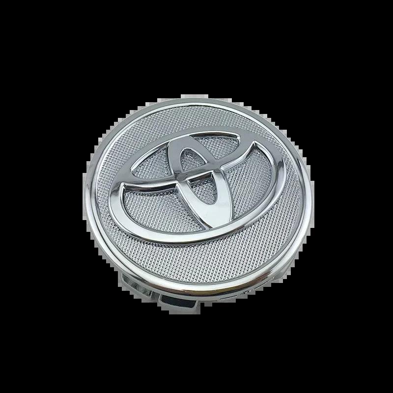 4pcs 57+62mm Car Wheel Center Cap Logo Hub Cover Badge Emblem For Toyota Corolla Yaris CHR Rav4 Auris Avensis Camry Land Cruiser