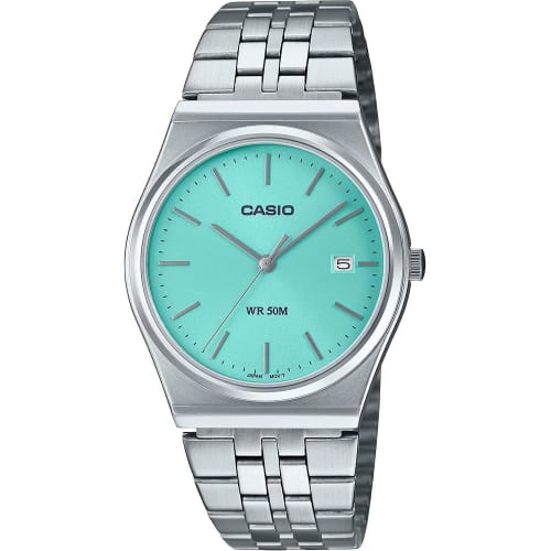 

Casio MTP-B145D-2A1VEF Men s Casual Collection Time Only Watch with Bracelet