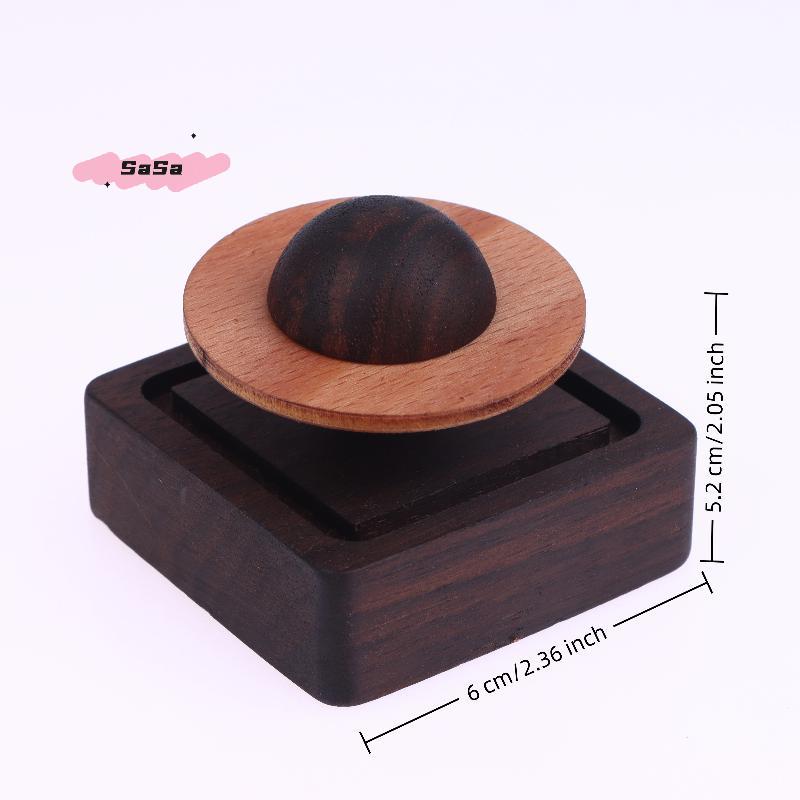 S-1 Pc Minimalist Wood Planet Shape Diffuser Aromatherapy Decor For Living Room, Scented Ornament Lucky Gift & Blessing Decor