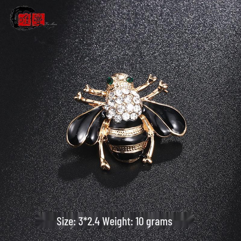 Broche de Abelha: Broche de Inseto Mini Fofo para Gola ou Acessório