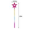 13 Inches MagicWand For Kids Golden SilverStar Wand Fairy Princess Angel Wand Sticks For Girls Costume Princess Cosplay Props