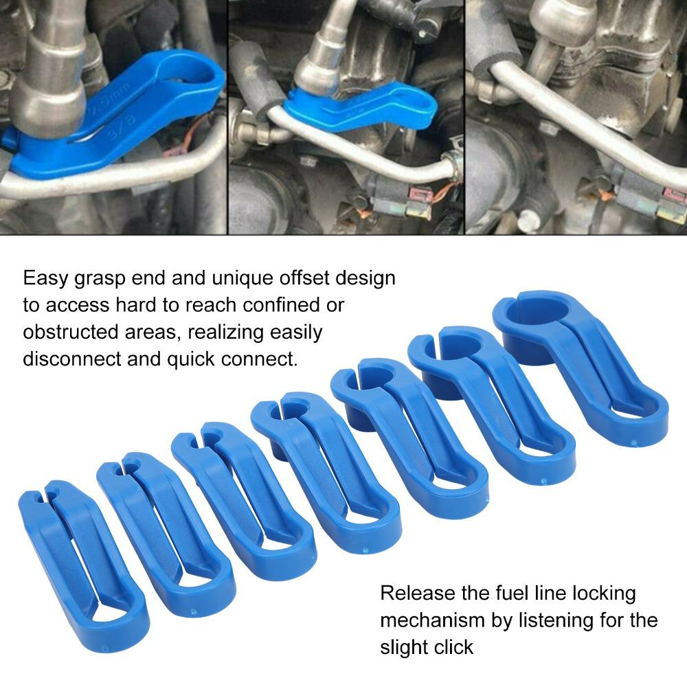 7PCS ABS AC Fuel Line Disconnect Tool Transmission Line Disconnect Tool  Oil Line Disconnection