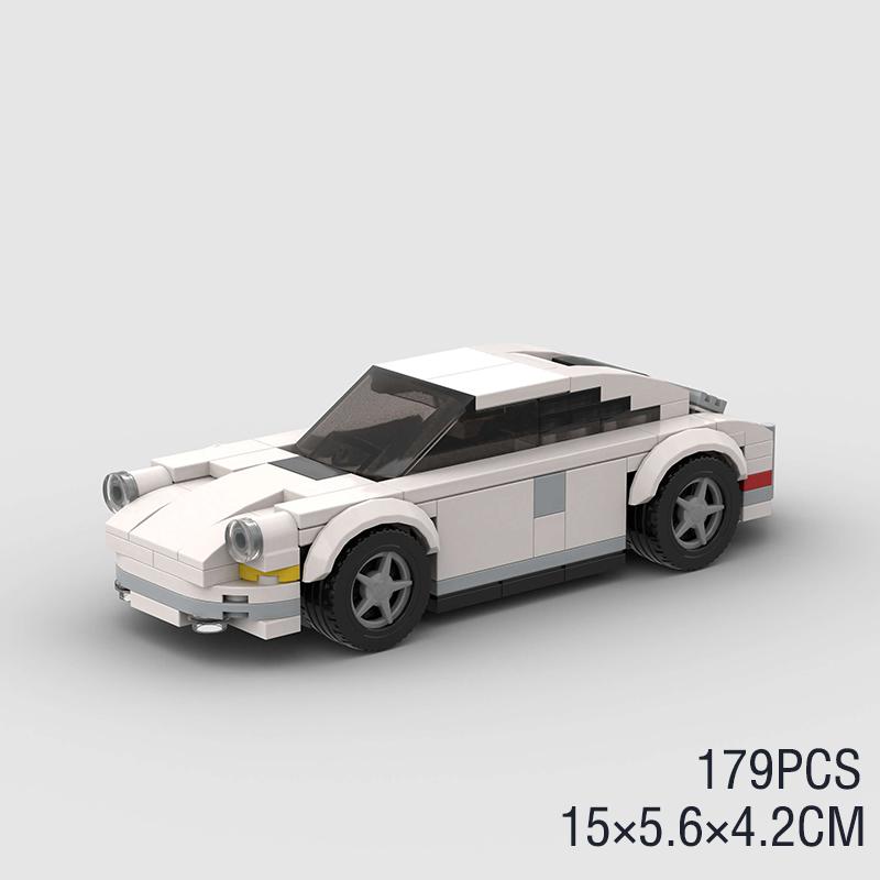 Moc Speed Race Cars City Rally Sports Racing Vehicle F1 Model Building Blocks Garage Bricks Supercar Christmas Gift  Kids Toy