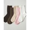 Monfoot Women S Long Wood SockS Set Of 3 Color