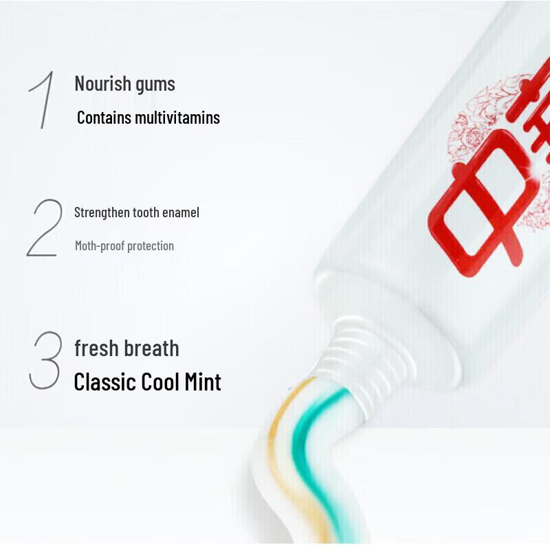 Zhonghua Multi-Effect & Gum Protection Cool Mint Toothpaste (4-Pack)