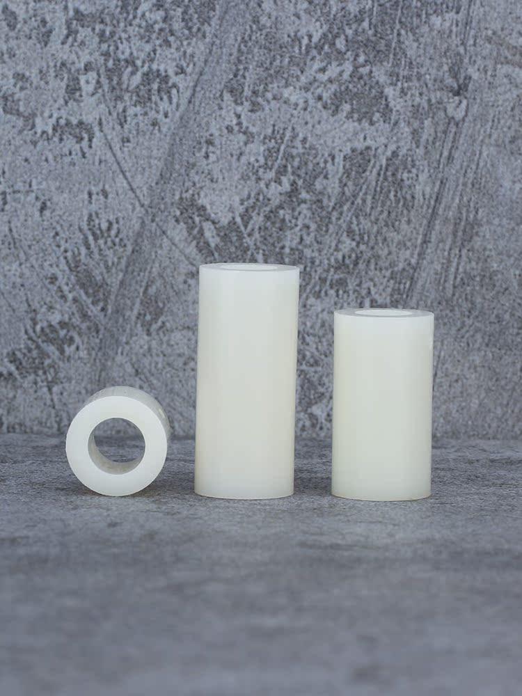 Hollow Nylon Insulating Spacer: ABS Straight-Through Column Washer for M5-M12