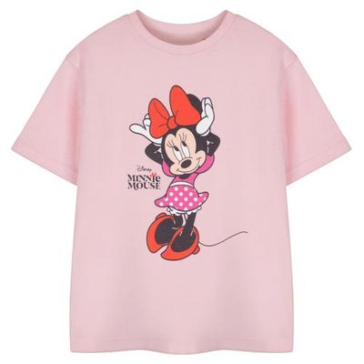 Girls Minnie Mouse Pose Short-Sleeved T-Shirt
