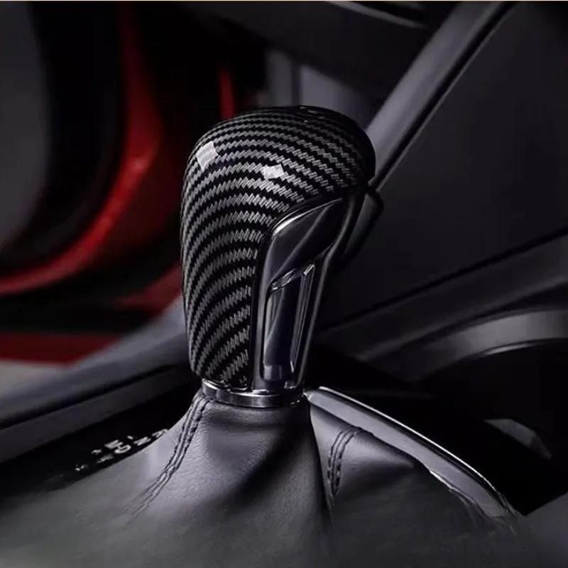 Car Gear Head Shift Knob Handle Cover Trim Sticker for Mazda 2 3 6 BM GJ Demio CX3 CX5 CX8 CX9 Axela 2014-2024 2024 Accessories