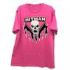 Unisex Shirt Cotton Oversize Large Size Collection Bret Hart Cotton Gift For Fan Pink
