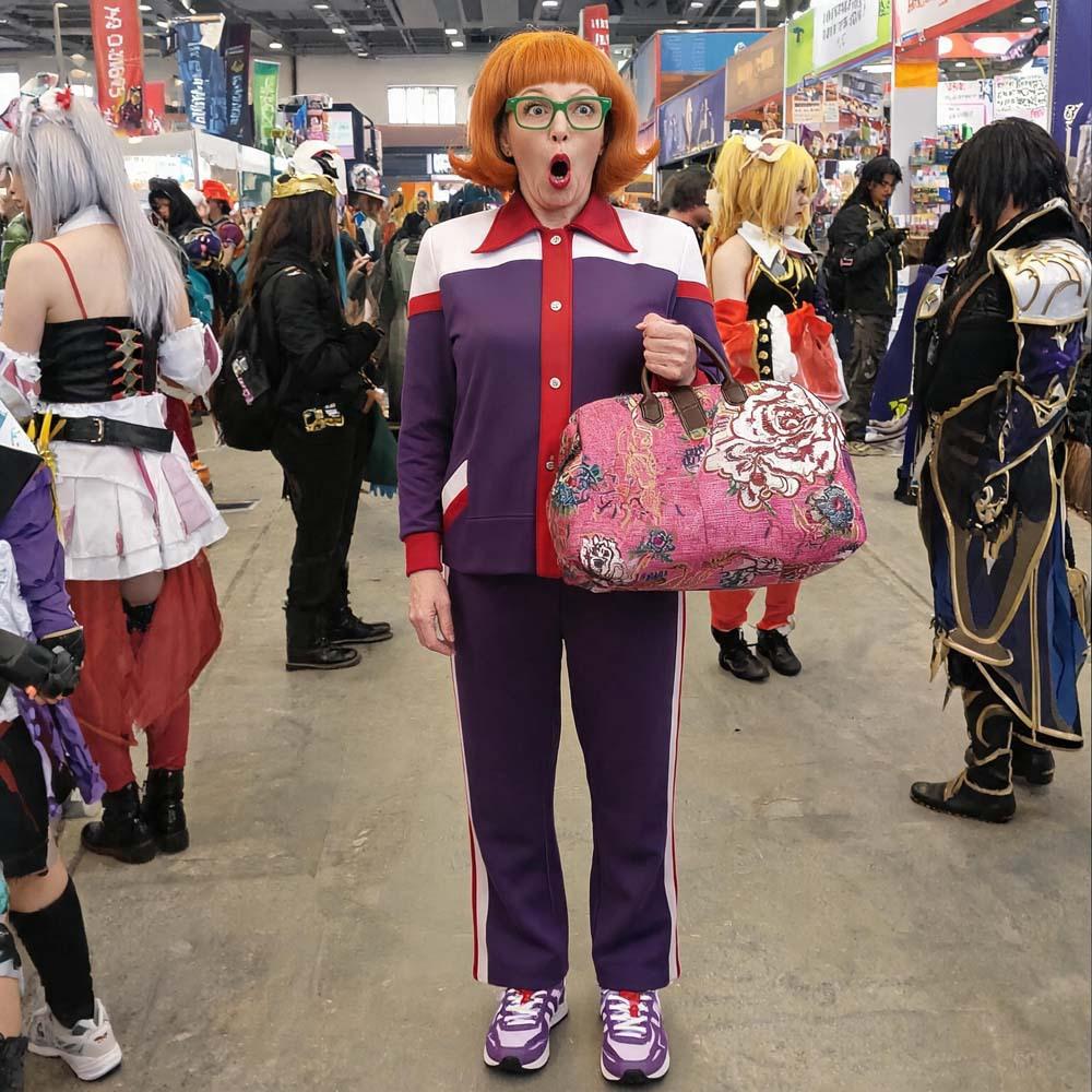 Halloween Disco Oblek Kostým Teta Gladys Cosplay Retro Outfit pro Ženy