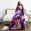 Jinu K-Kpop D-Demon H-Hunters Blanket Cover  Flannel Throw Blankets Summer Air Conditioning Portable Soft Warm Bedsprea,