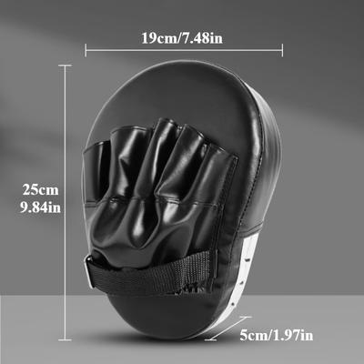3-in-1 Boxhandschuhe und Pratzen Set, Sport Boxhandschuhe Boxpolster mit Handbandagen, Kinder Boxausrüstung Set