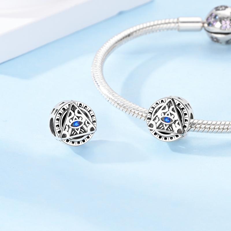 100% Copper Sparkling Evil Eyes Palms Charms Pendants Fitoriginal Bracelets Diy Fine Protect Jewelry For Woman