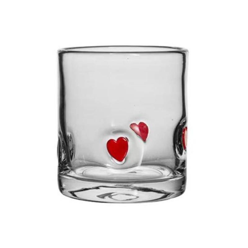 Weihnachtsikone Glas Feiertagsmotiv Stiellose Trinkgläser Texturdesign Glaswaren Weihnachten Erntedankfest Party