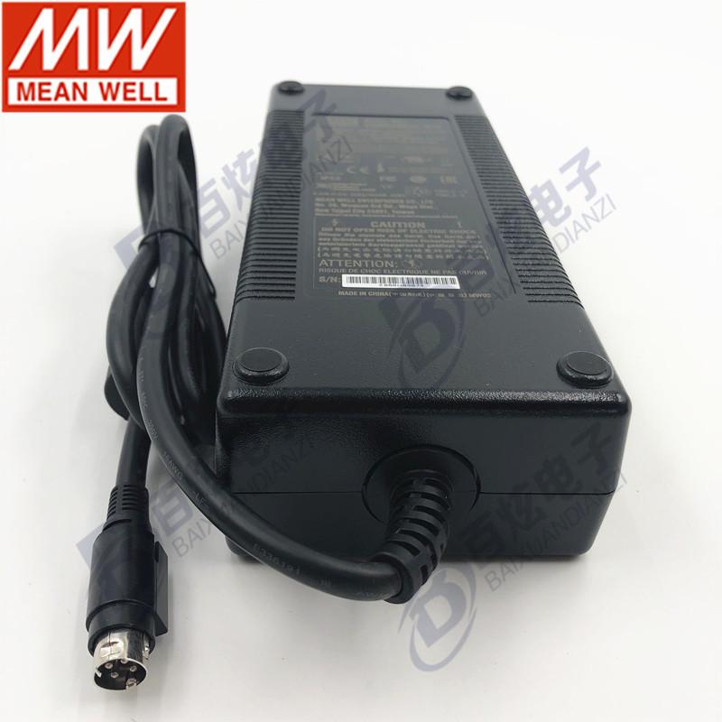 Mingwei GSM220B24-R7B 220W 24V 9.2A Medical-Grade Two-Pin Power Adapter, Fully Certified