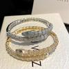 Mighty Snake Scale Serpentine Bracelet European and American Green Eyed Spirit Snake Handpiece