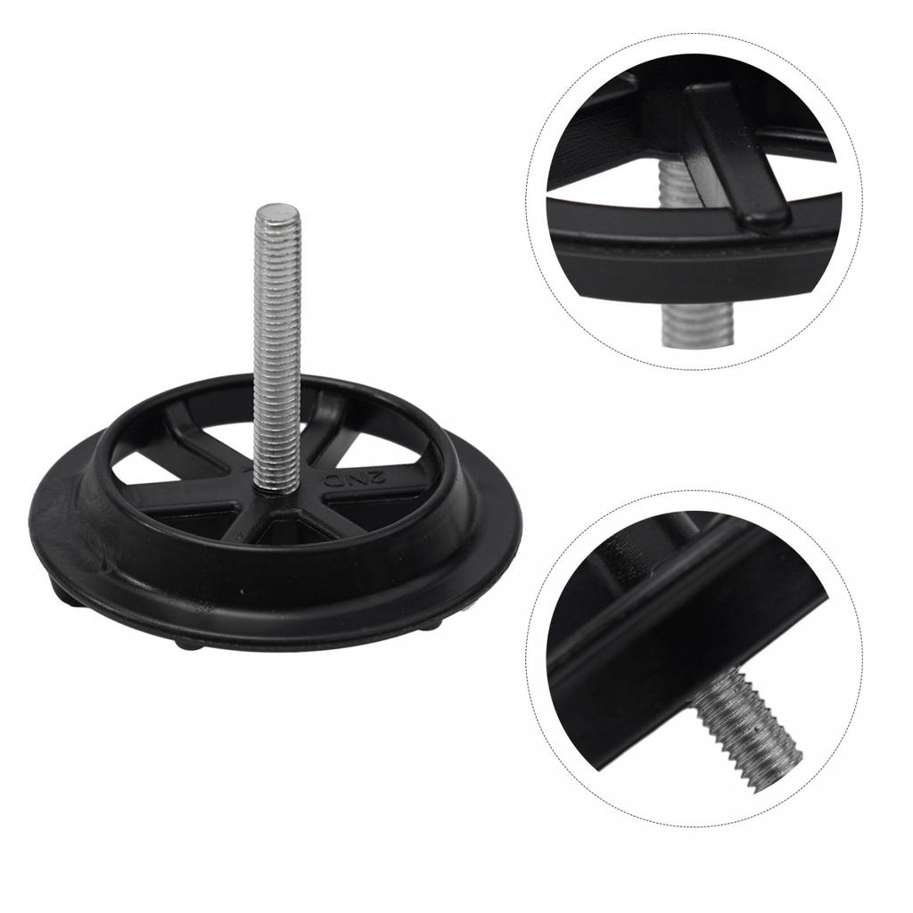Spare Tire Screw Wheel Screw Black Direct Replacement