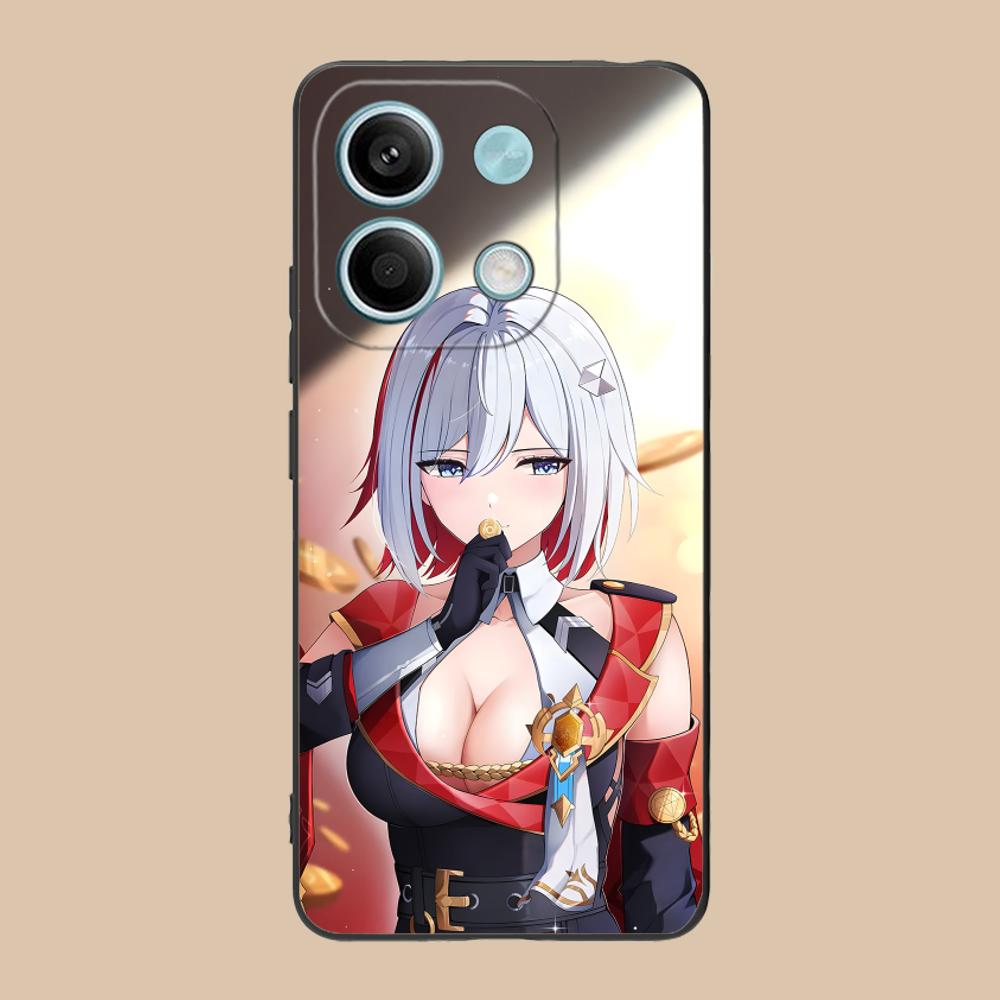 HSR Topaz Matte TPU Mobile Phone Case for POCO F8 F7 F6 F5 F4 F3 F2 Pro GT C75 C71 C65 C61 C40 Pro Ultra Colorful Cover