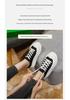 Women's Genuine Leather Thick-Soled White Shoes, Spring 2026 New Arrival, Versatile Platform Sneakers That Slim the Feet.