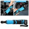 18V 100N.m Rechargeable Cordless Electric Wrench Right Angle Wrench with 2 Battery Charger Kit Ratchet Wrench Repair Tool