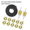 Easy To Install Fuel Filter Kit - Effective Filtration For Motorcycle Or Petrol Hose Long-Lasting Motorcycle Fuel Filter