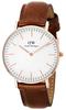 Daniel Wellington Classic Durham Watch DW00100111, Brown, Parallel Import