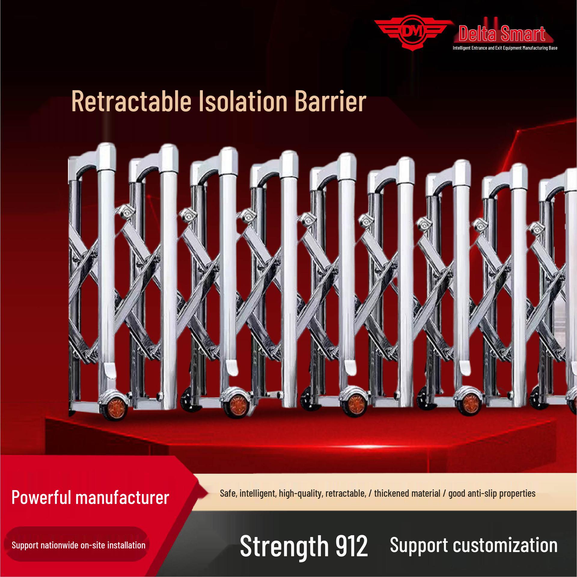 

Выдвижное ограждение из нержавеющей стали для блокпостов и туристических достопримечательностей