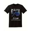 Retro bavlněné tričko Paul Walker Tribute Streetwear Měkké Unisex tričko pro fanouška Vysoce kvalitní Denní bavlněné tričko s krátkým rukávem