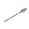 2pcs Nail Art Drill Bits Rough Surfaces Remove Dead Skin Nail Polishing Heads for Nail Grinding Machine Blue