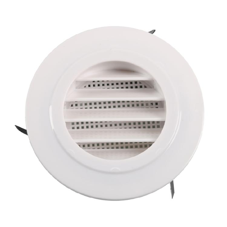 Round Adjustable Air Vent ABS Ventilation Grille Air Vent Cover for Bathroom