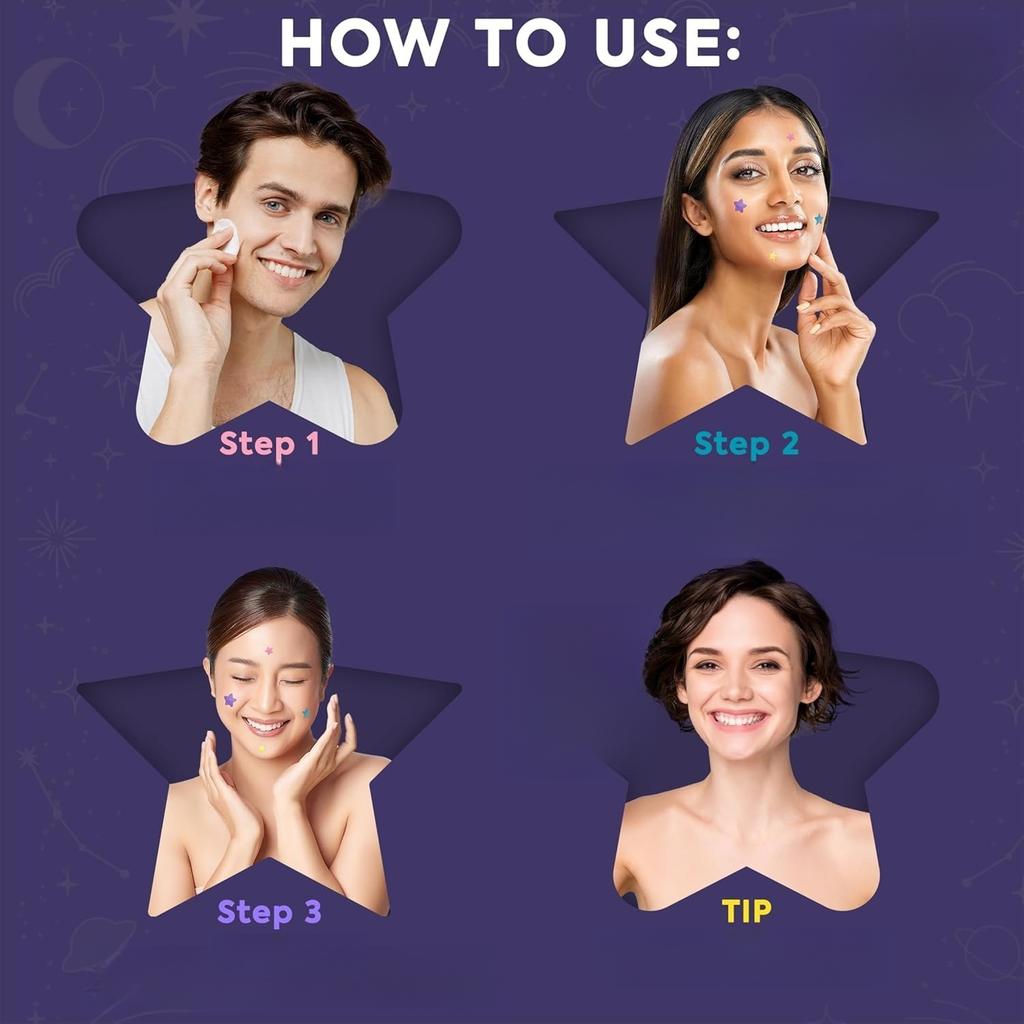 Colorful Star Acne Patch Improve Women Skin Hydrocolloid Acne Tool Invisible Acne Cover Pimple Patch Skin Care Tools