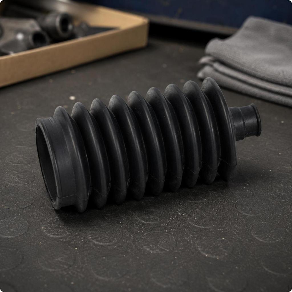 Vehicle Steering Boot Flexible Accordion Guarding for Club Use