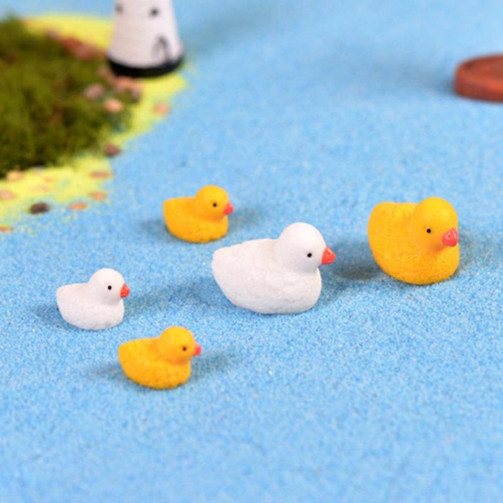 Мини-животные 3 фигурки Маленькая утка Птица Фея Сад Миниатюрный ландшафт Террариум — фото 36