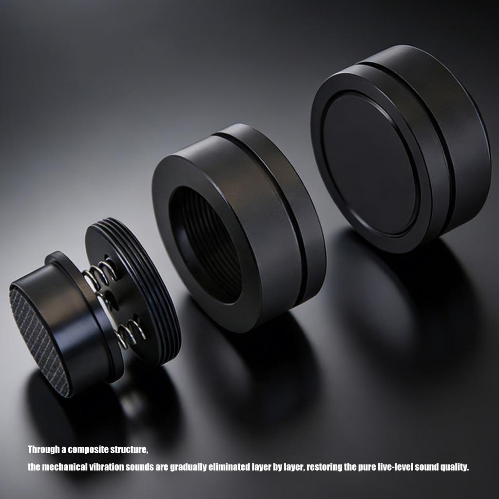 NonSlip Vibration Isolation Pad Durability Metal Build Suitable for Various Music Components Like Receivers and Decks