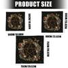 Star Plant Pattern Astrology Tablecloth Altars Cloth Square Divinations Card Table Cloth Witchcrafts Deck Cloth