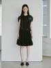 Peullijeupeulojegteu Seethrough Frill Blouse, Black