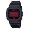 Black Resin Red Digital Square Watch G-Shock DW-5600BBR-1