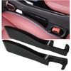 Improved Car Seat Side Gap Cushion with Large Capacity Smartphone and Wiring Side Gap Filler Cushion for Seat Prevents Small Items from and Organizes