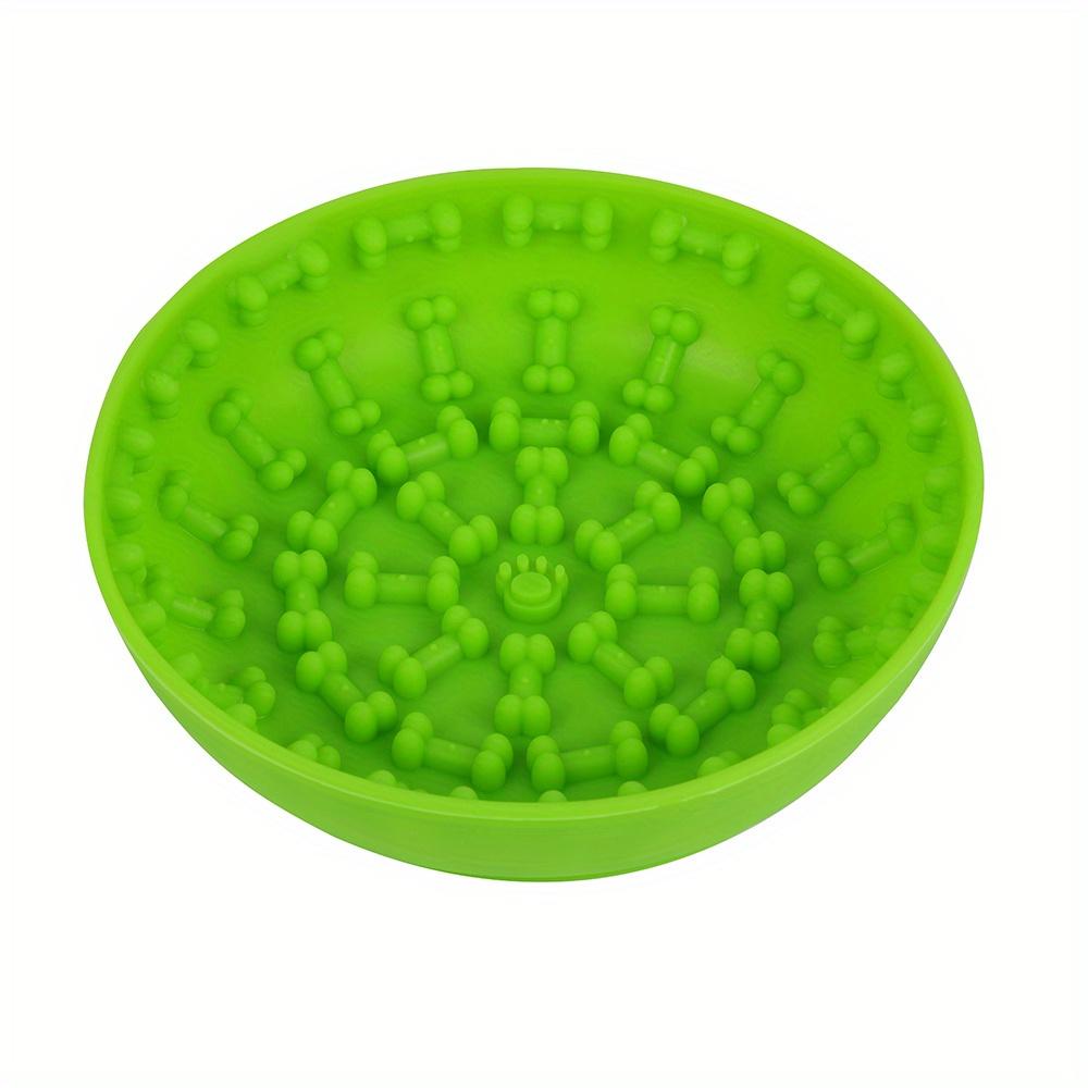 Slow Food Bowl Feeder Pet Bowl Tableware Anti-tip Pads Suction Cups Slow Food Basins Plates Massage Licking Dog Food Bowl