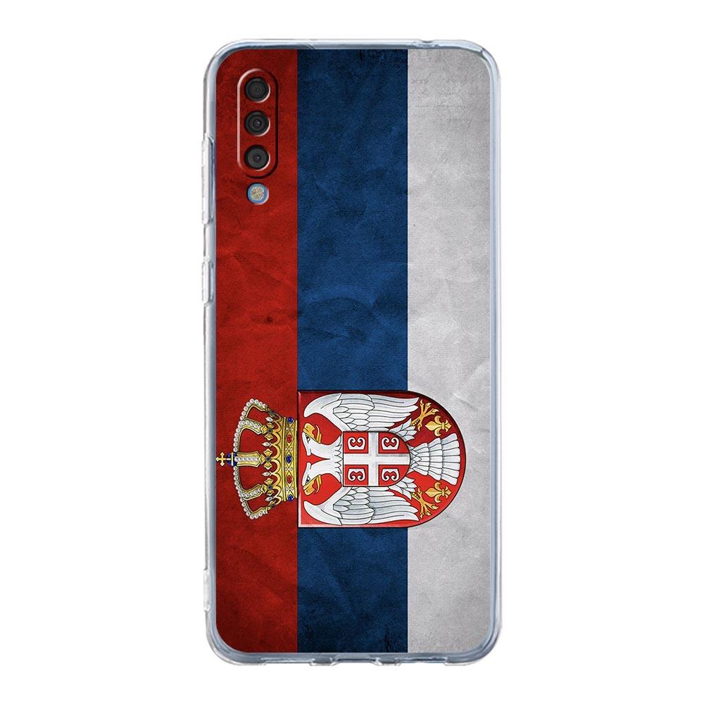 

Phone Case For Samsung A56 A36 A26 A16 A14 A12 A22 A32 5G A34 A42 A52 A54 A50 A70 A40 A20E A20S A04S A06 Cover Serbia flag Badge Samsung A16 5G