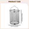 Deep Fry Basket Colander Easy to Clean Chicken Frying Oil Pot Baskets for Cooking Noodles