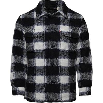 Levis Simple Comfortable Versatile Plaid Long Sleeve Jacket Men Jackets 0017F-0000