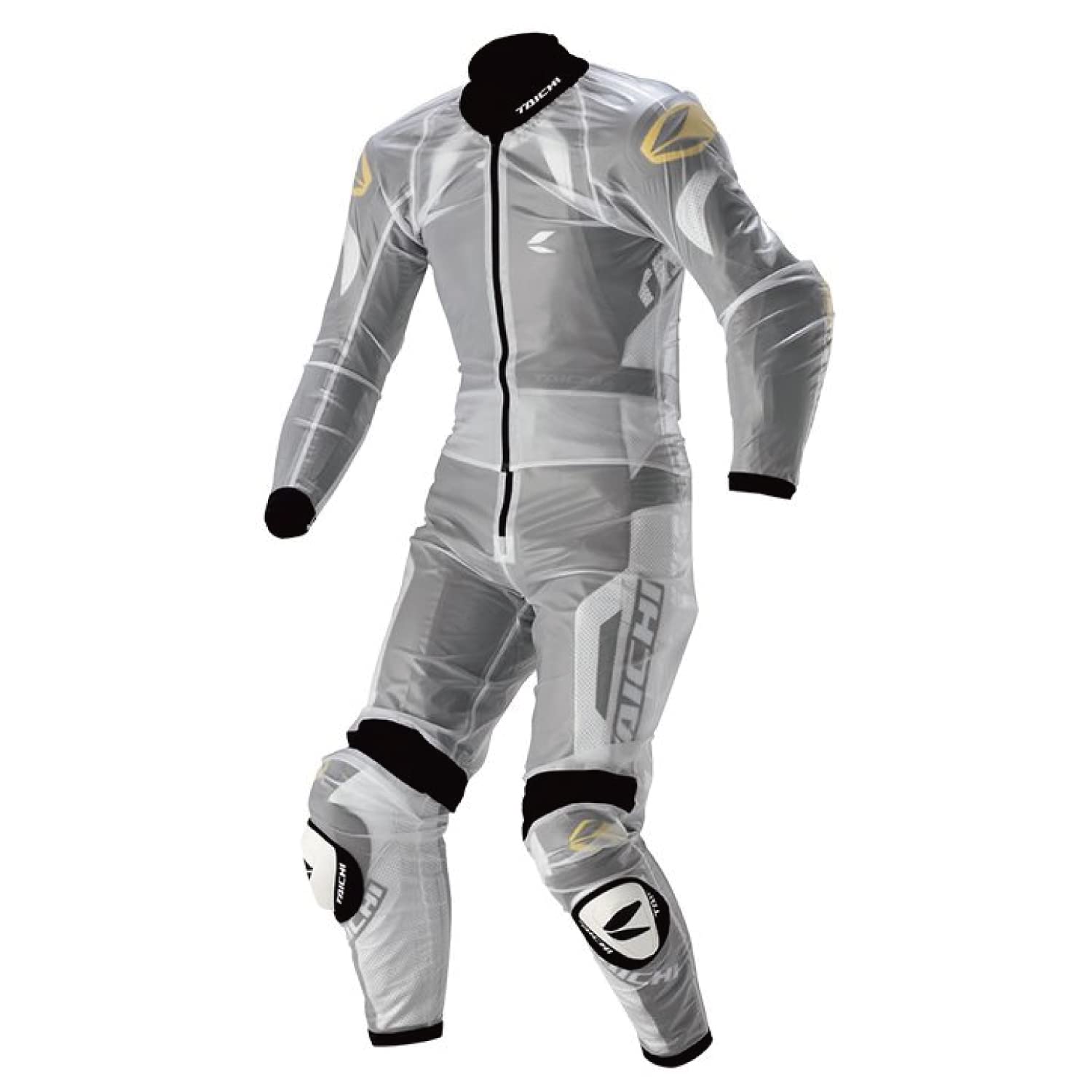 

RS Taichi Racing Rain Size XL Suit, Waterproof, Stretch, Clear, [NXR003]