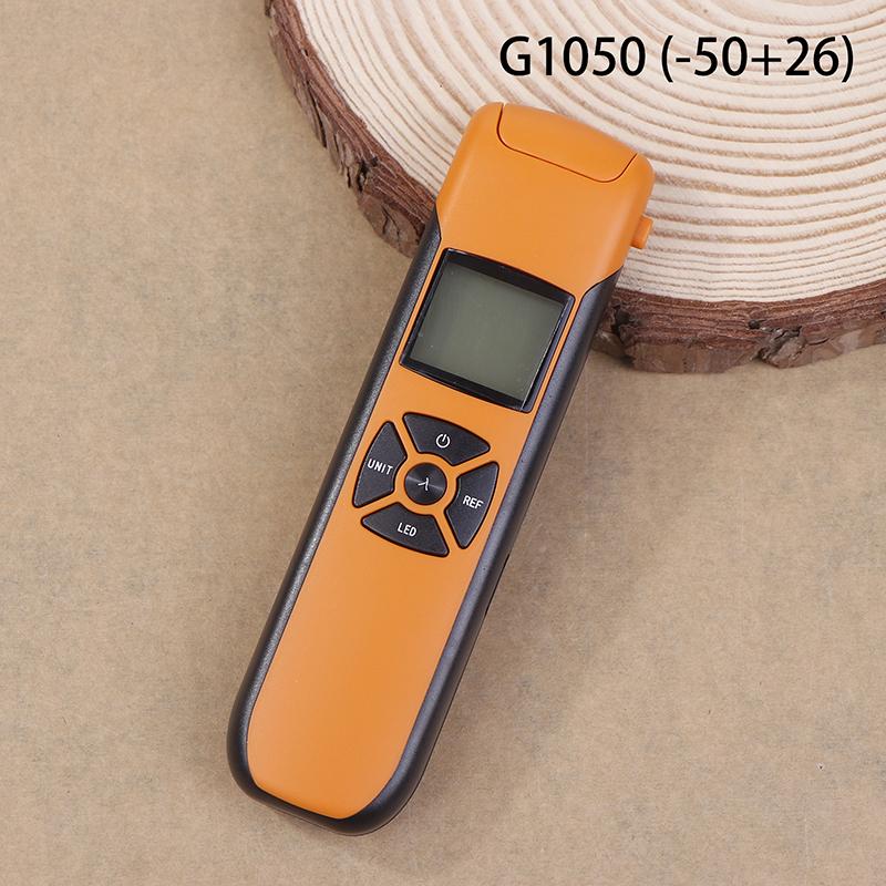 Optical Power Meter G10 High Precision Rechargeable Battery Ftth Fiber Optic Power Meter With Flash Light Opm Fc/Sc/St